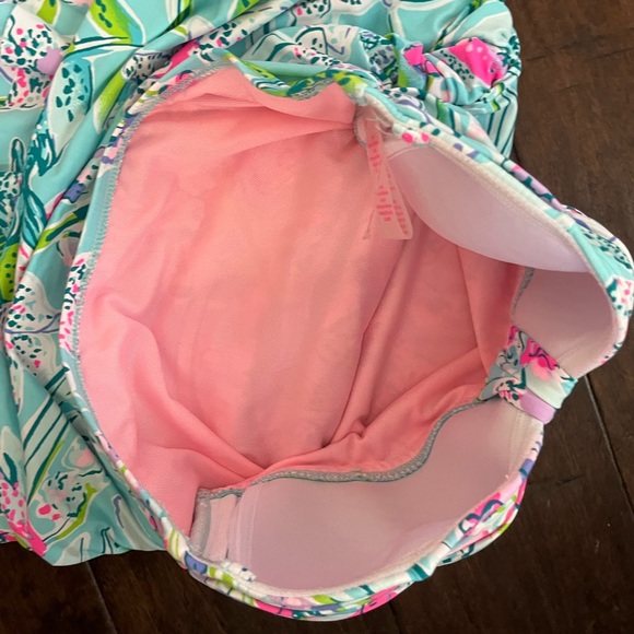 Lilly Pulitzer Carmen Ruffled Tankini Top Size 0 - Picture 5 of 5